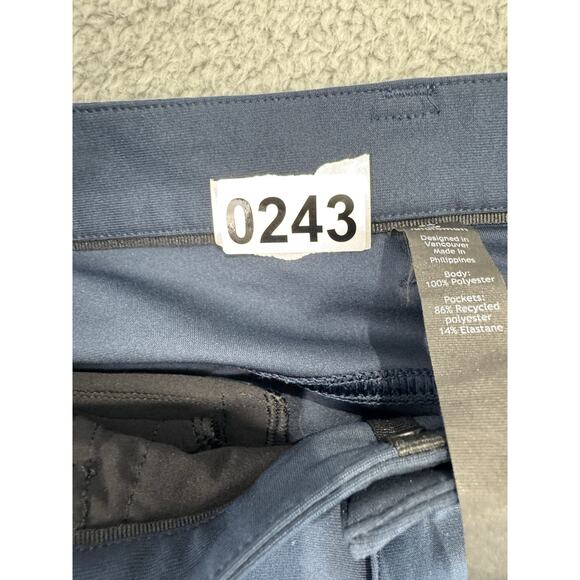 Lululemon ABC Classic-Fit 5 Pocket Pant Utilitech Trench Blue Size 34 LM5AQJS - Picture 14 of 14